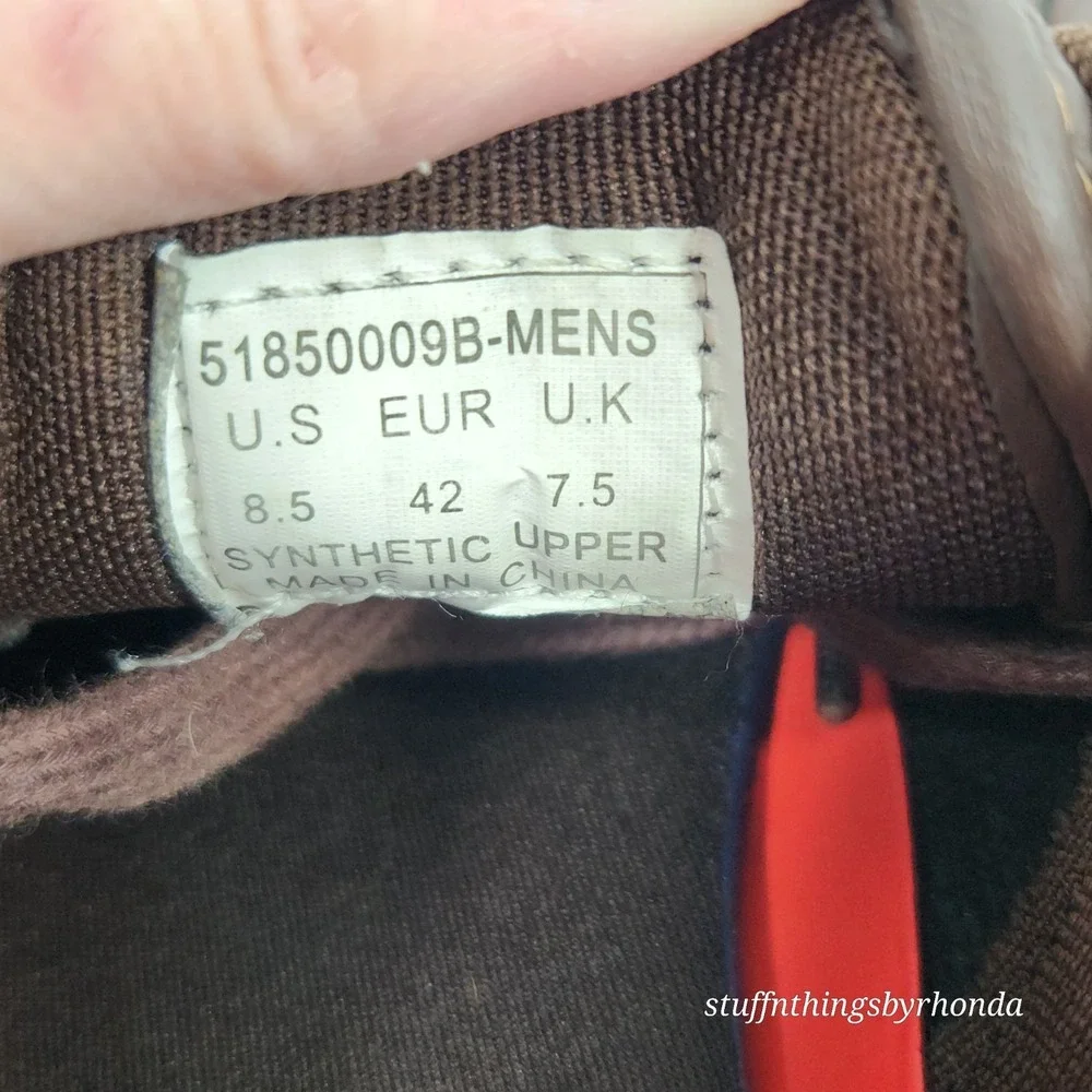 Levi's Mens Synthetic Leather Casual Lace Up Sneaker/‎ Trainers Shoe US 8.5